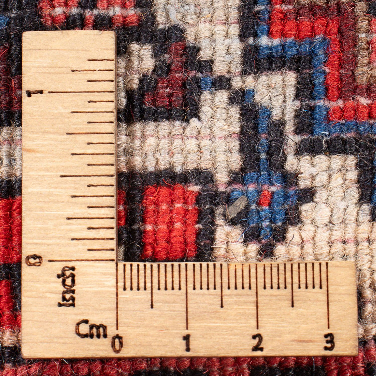 Alfombra persa - Nómada - 120 x 86 cm - crema