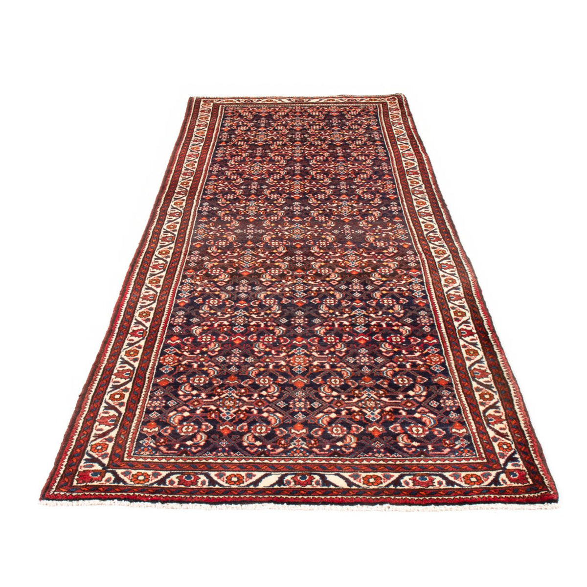 Alfombra de pasillo Alfombra persa - Nómada - 295 x 107 cm - azul oscuro