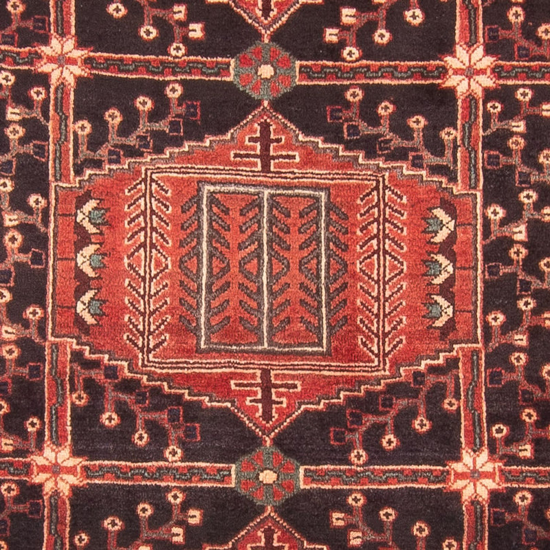 Alfombra de pasillo Alfombra persa - Nómada - 324 x 124 cm - azul oscuro