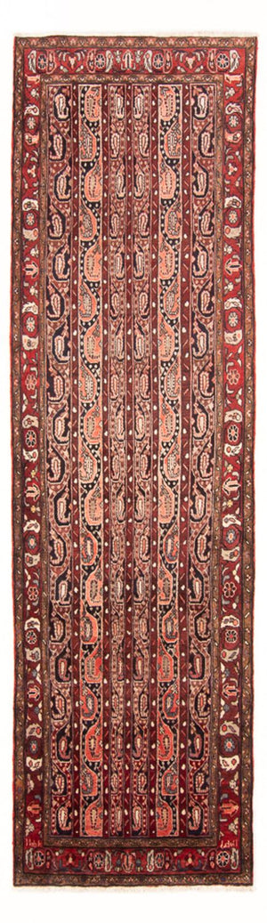 Alfombra de pasillo Alfombra persa - Nómada - 378 x 120 cm - rojo
