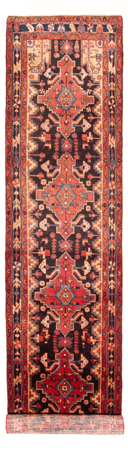 Alfombra de pasillo Alfombra persa - Nómada - 530 x 113 cm - azul oscuro