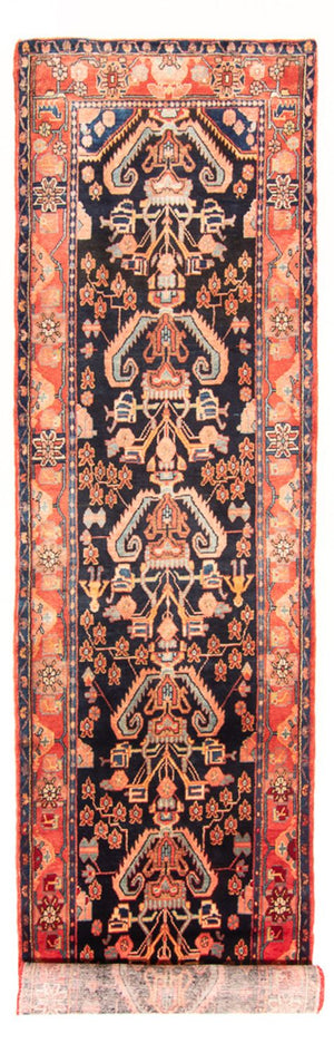 Alfombra de pasillo Alfombra persa - Nómada - 510 x 117 cm - azul oscuro