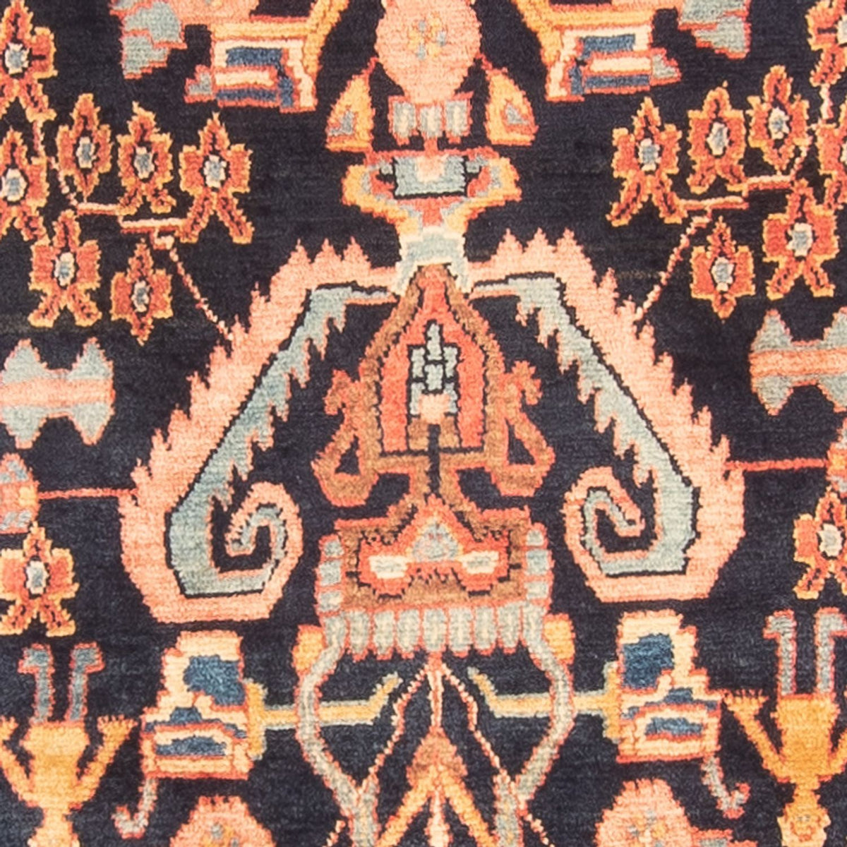 Alfombra de pasillo Alfombra persa - Nómada - 510 x 117 cm - azul oscuro