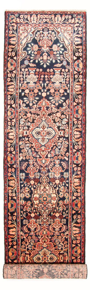 Alfombra de pasillo Alfombra persa - Nómada - 515 x 122 cm - azul oscuro