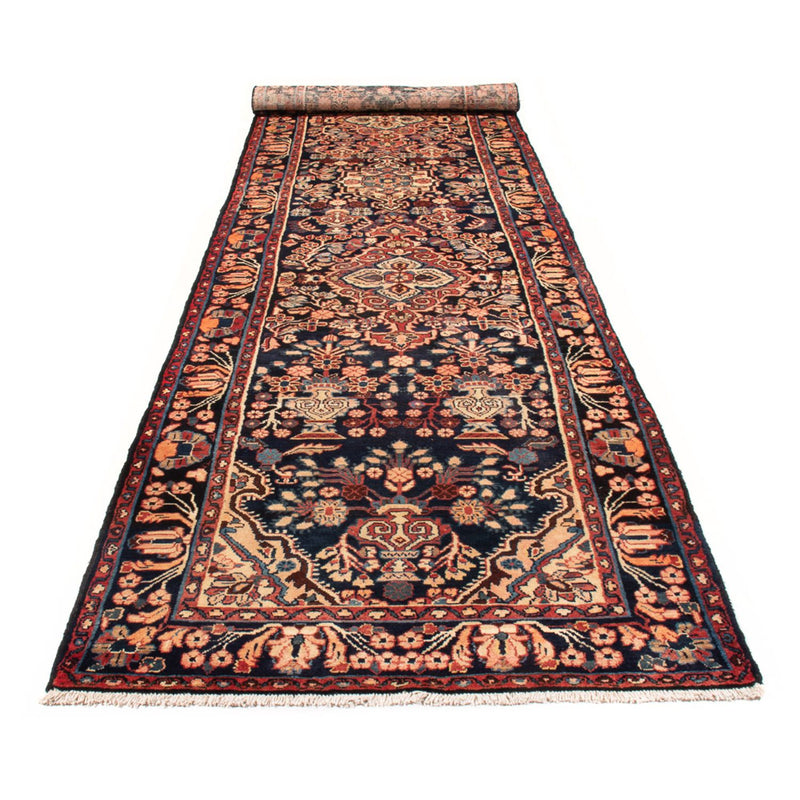 Alfombra de pasillo Alfombra persa - Nómada - 515 x 122 cm - azul oscuro