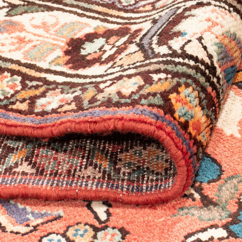 Alfombra de pasillo Alfombra persa - Nómada - 449 x 127 cm - rojo