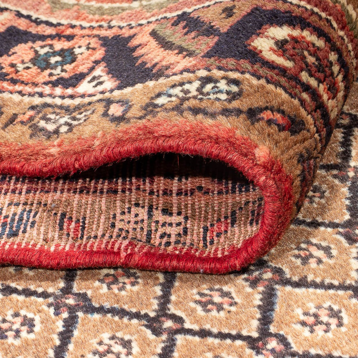 Alfombra de pasillo Alfombra persa - Nómada - 254 x 99 cm - beige