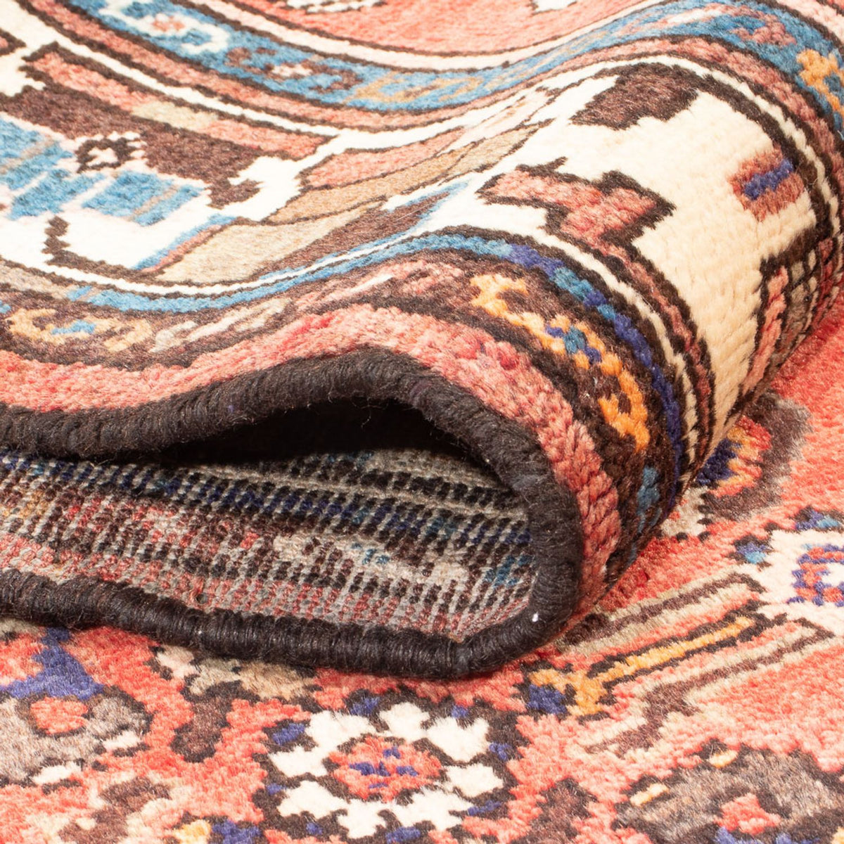 Alfombra de pasillo Alfombra persa - Nómada - 375 x 102 cm - rojo