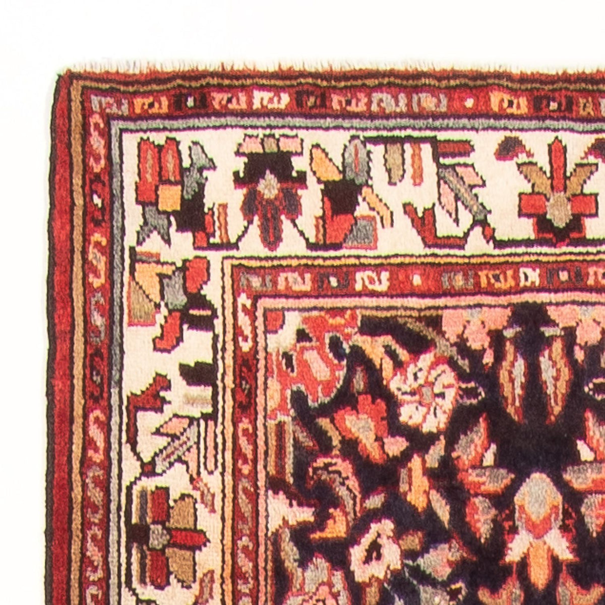 Alfombra de pasillo Alfombra persa - Nómada - 391 x 100 cm - azul oscuro