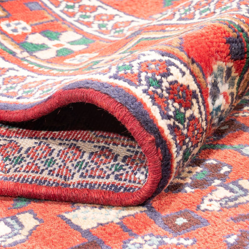 Alfombra de pasillo Alfombra persa - Nómada - 418 x 107 cm - rojo