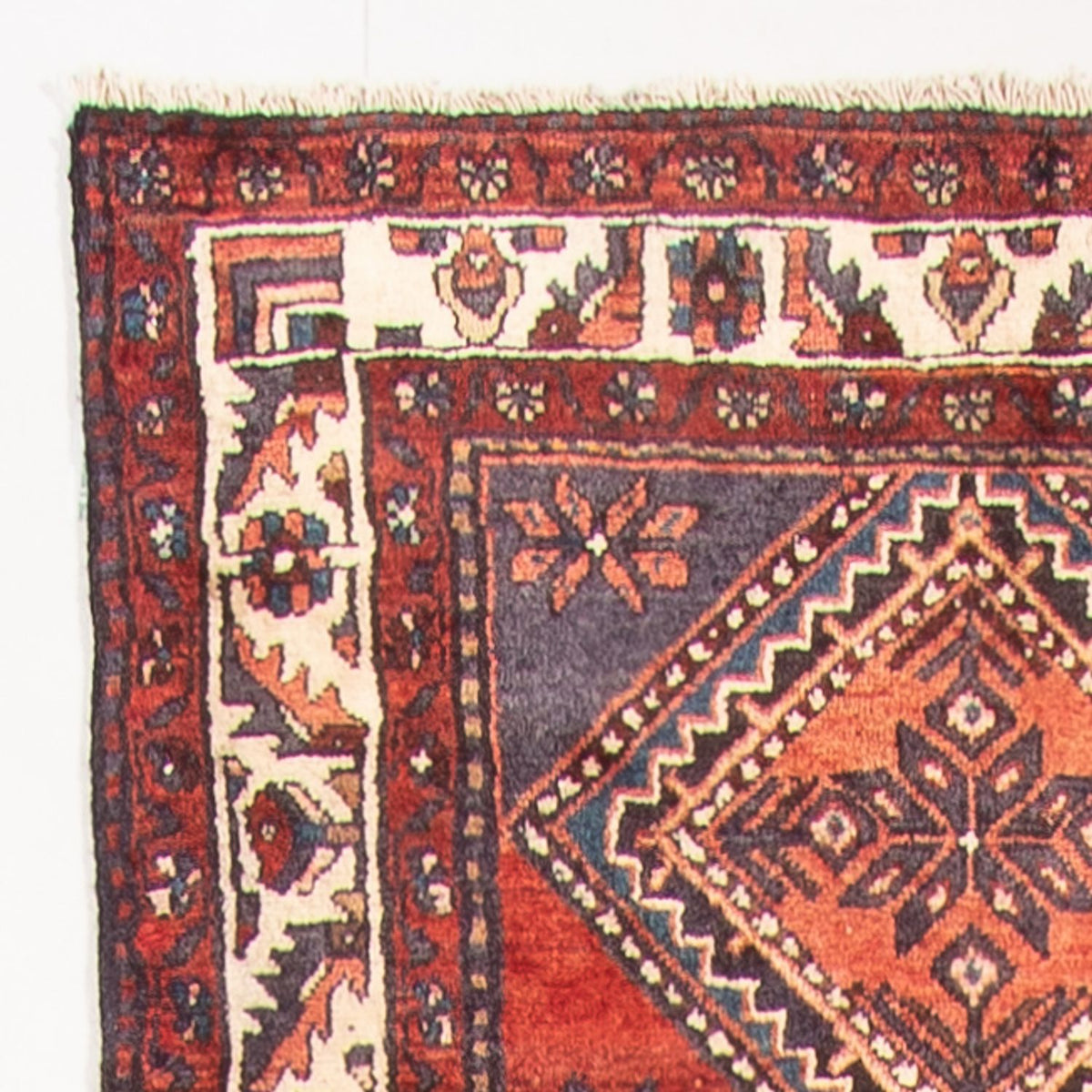 Alfombra de pasillo Alfombra persa - Nómada - 391 x 100 cm - rojo