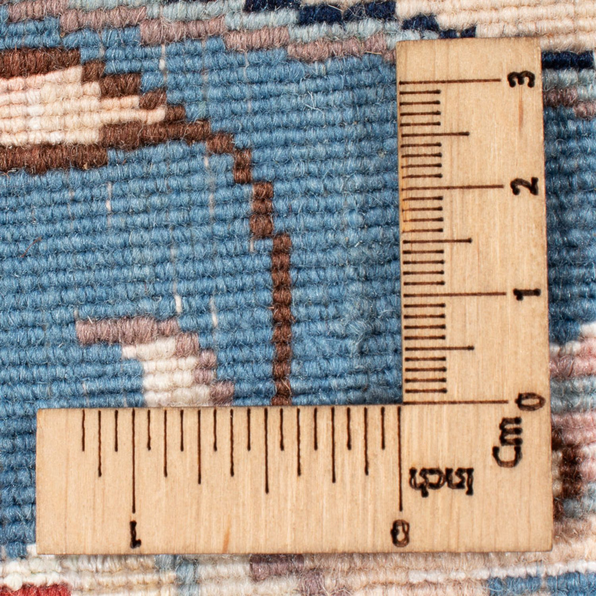 Alfombra Persa - Tabriz - Real redondo - 200 x 200 cm - azul