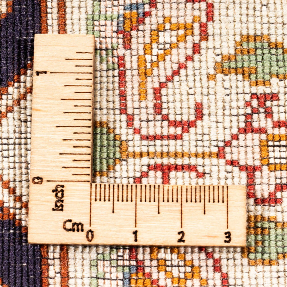 Alfombra Persa - Tabriz - Real cuadrado  - 200 x 200 cm - beige claro