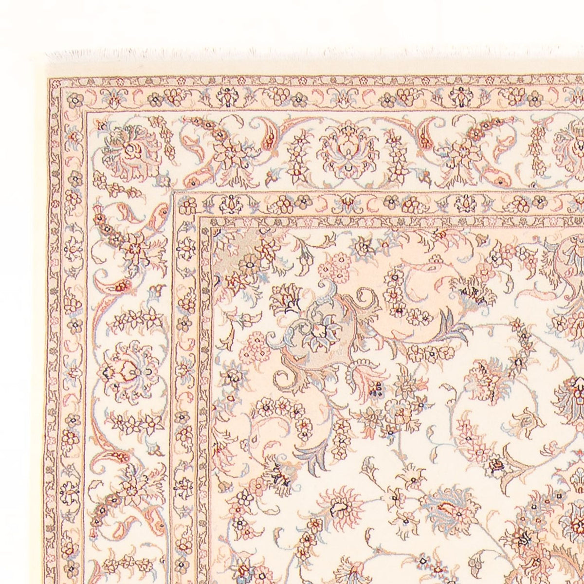 Alfombra Persa - Tabriz - Real - 298 x 201 cm - crema