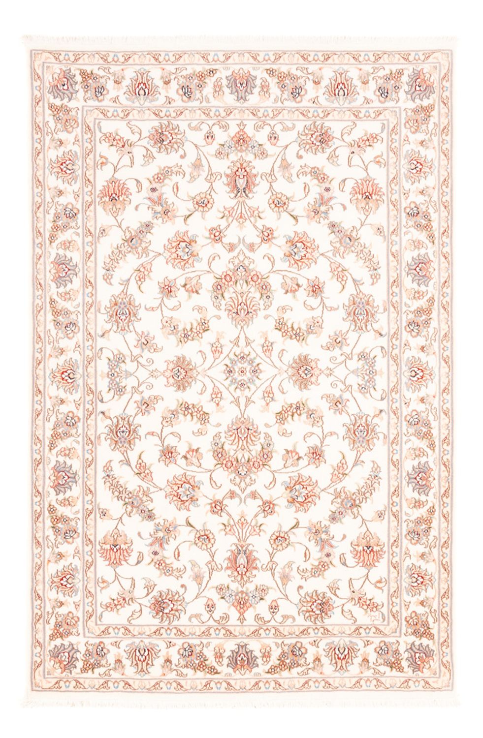 Alfombra persa - Tabriz - 176 x 117 cm - crema