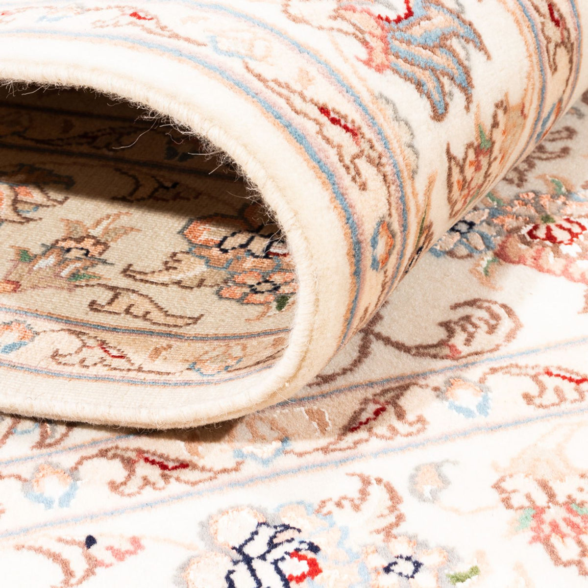 Alfombra persa - Tabriz - 176 x 117 cm - crema