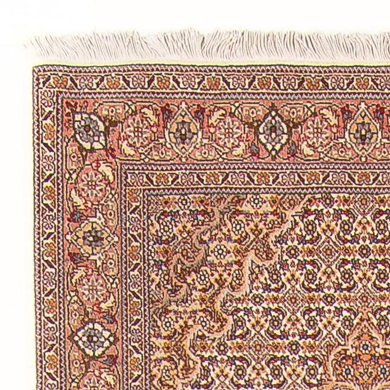 Alfombra de pasillo Alfombra Persa - Tabriz - Real - 400 x 78 cm - beige