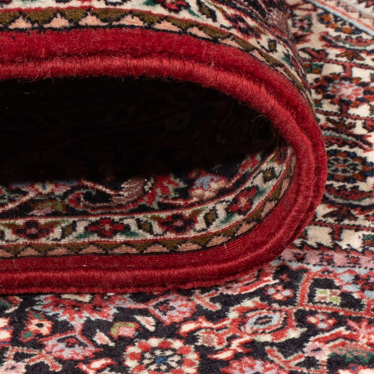 Alfombra de pasillo Alfombra persa - Bidjar - 305 x 90 cm - beige