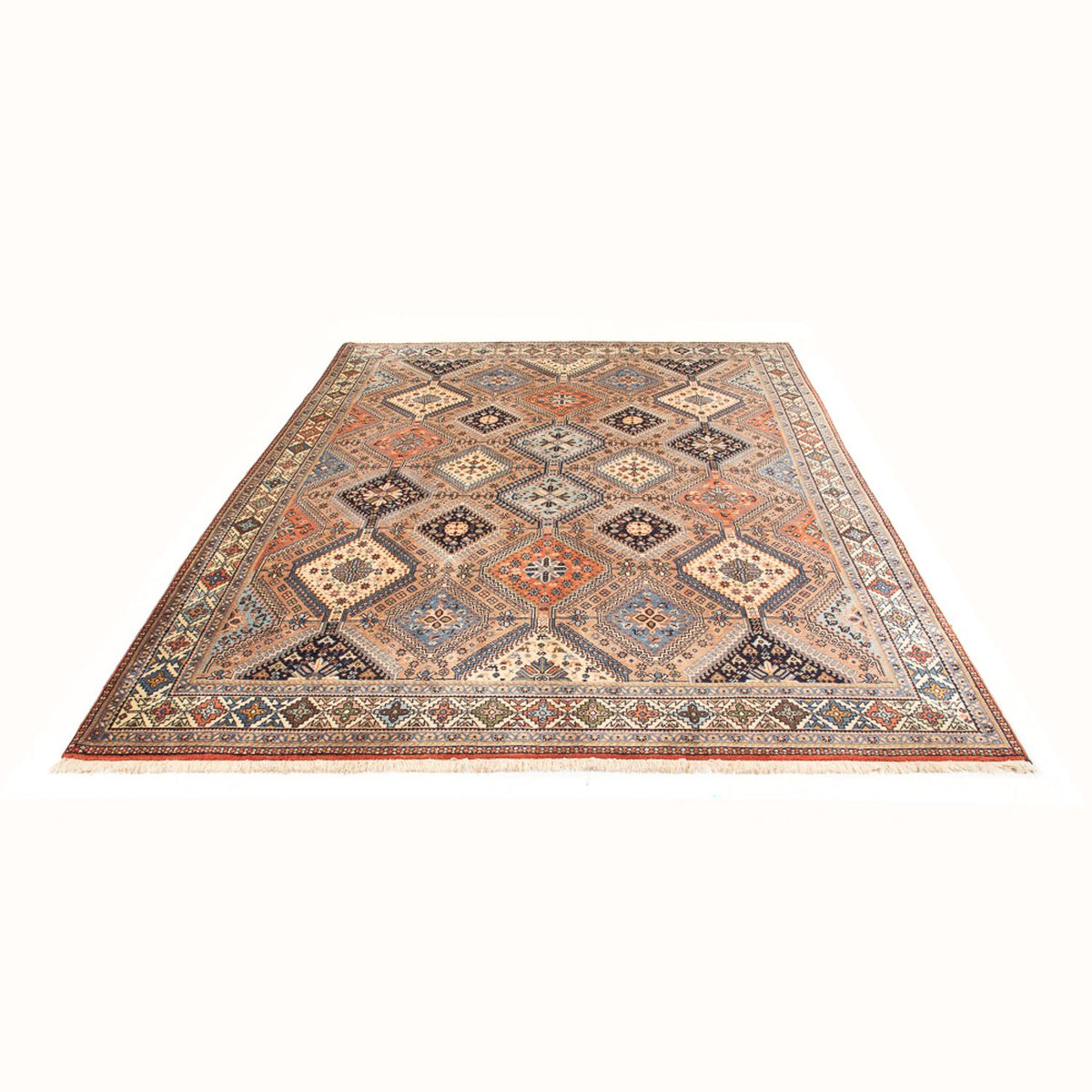 Alfombra persa - Nómada - 294 x 200 cm - multicolor