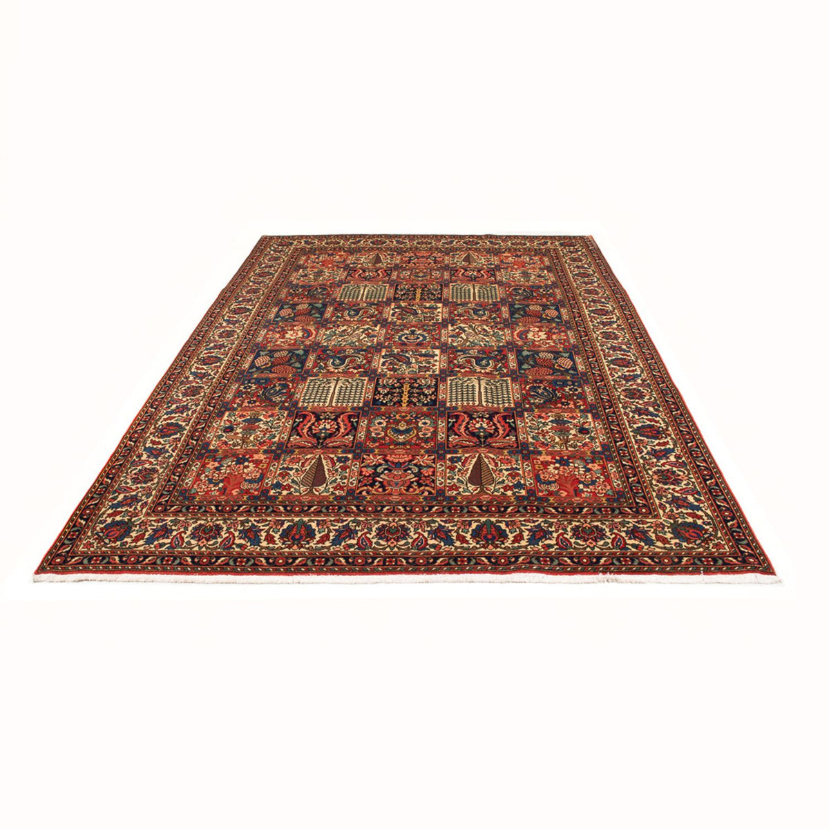 Alfombra persa - Nómada - 300 x 210 cm - azul oscuro