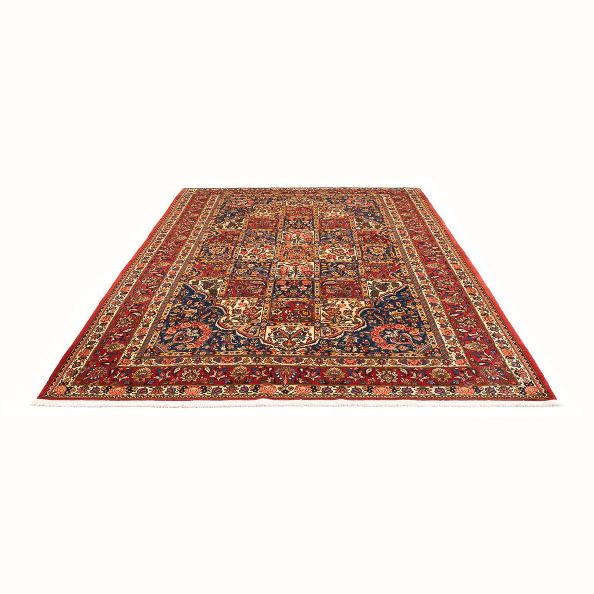 Alfombra persa - Nómada - 304 x 212 cm - azul oscuro