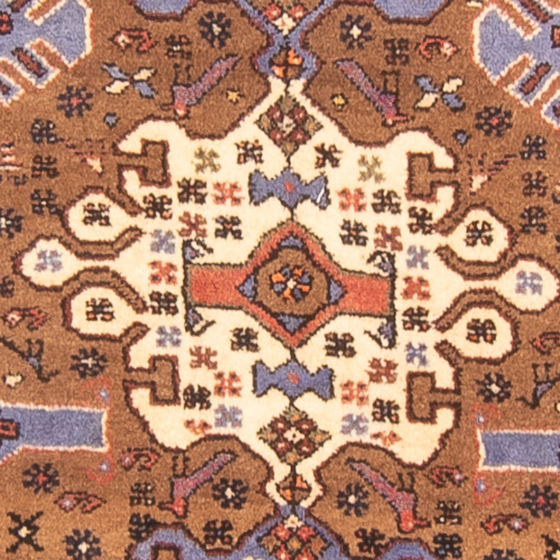 Alfombra de pasillo Alfombra persa - Nómada - 407 x 100 cm - multicolor