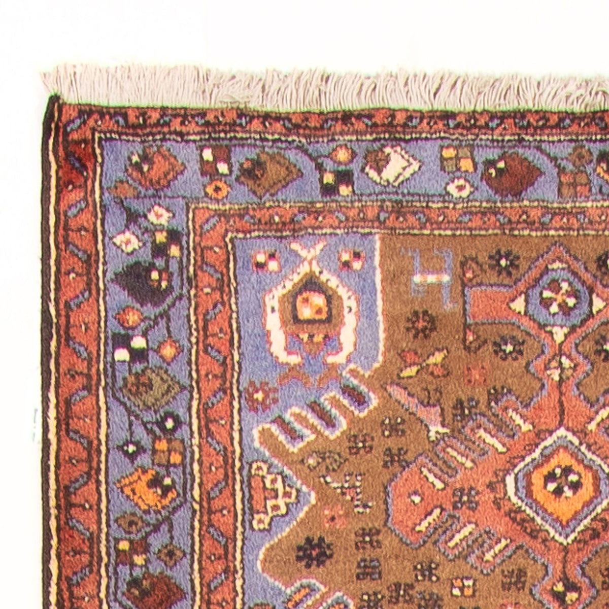 Alfombra de pasillo Alfombra persa - Nómada - 407 x 100 cm - multicolor