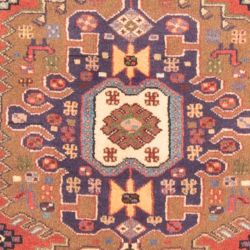 Alfombra de pasillo Alfombra persa - Nómada - 373 x 95 cm - rojo