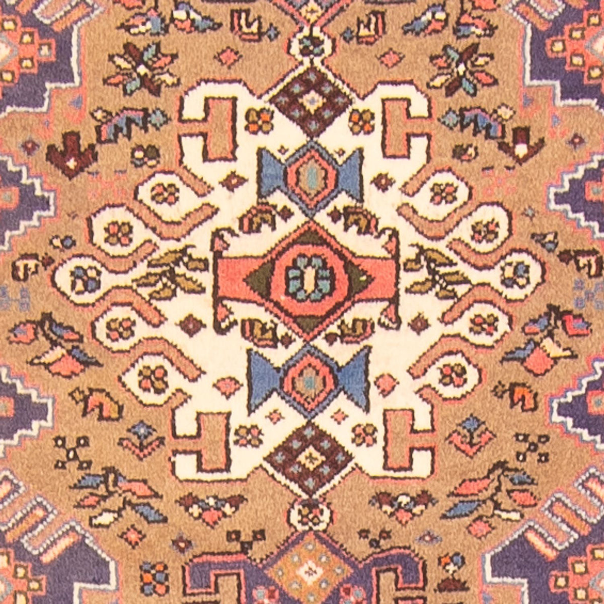 Alfombra de pasillo Alfombra persa - Nómada - 368 x 90 cm - multicolor