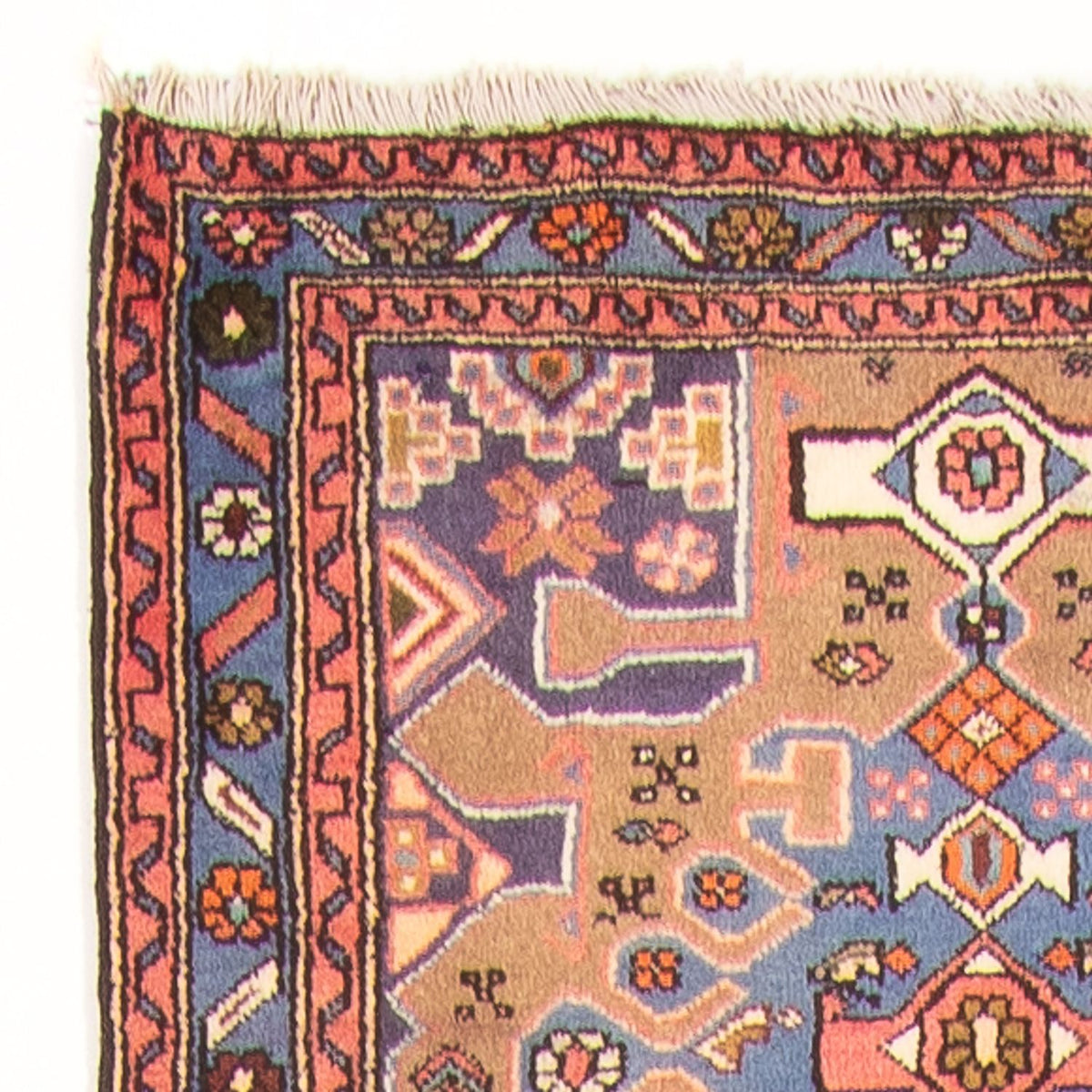 Alfombra de pasillo Alfombra persa - Nómada - 368 x 90 cm - multicolor