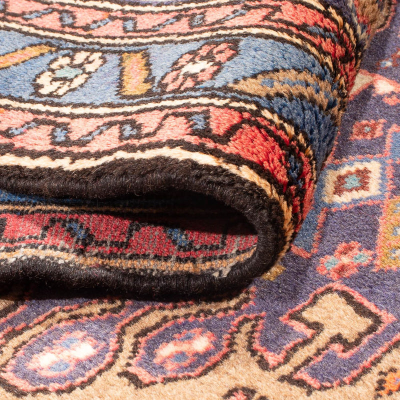 Alfombra de pasillo Alfombra persa - Nómada - 368 x 90 cm - multicolor