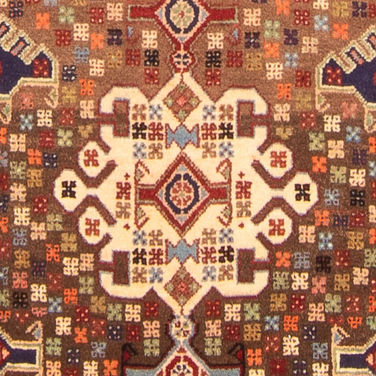 Alfombra de pasillo Alfombra persa - Nómada - 385 x 100 cm - multicolor