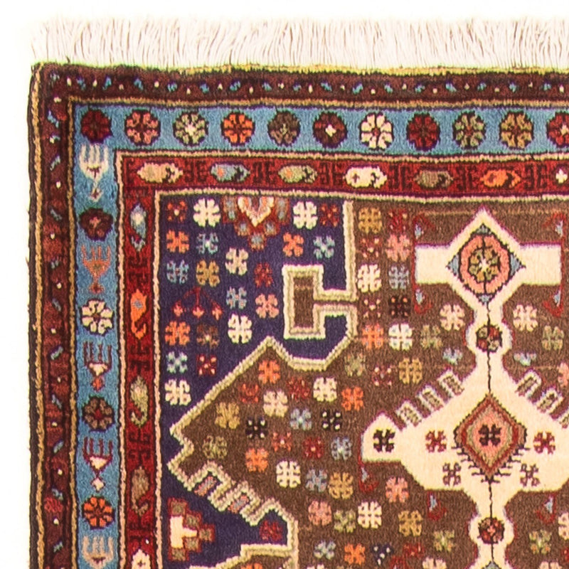 Alfombra de pasillo Alfombra persa - Nómada - 385 x 100 cm - multicolor