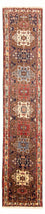 Alfombra de pasillo Alfombra persa - Nómada - 370 x 93 cm - azul oscuro