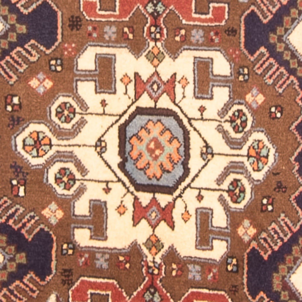 Alfombra de pasillo Alfombra persa - Nómada - 370 x 93 cm - azul oscuro