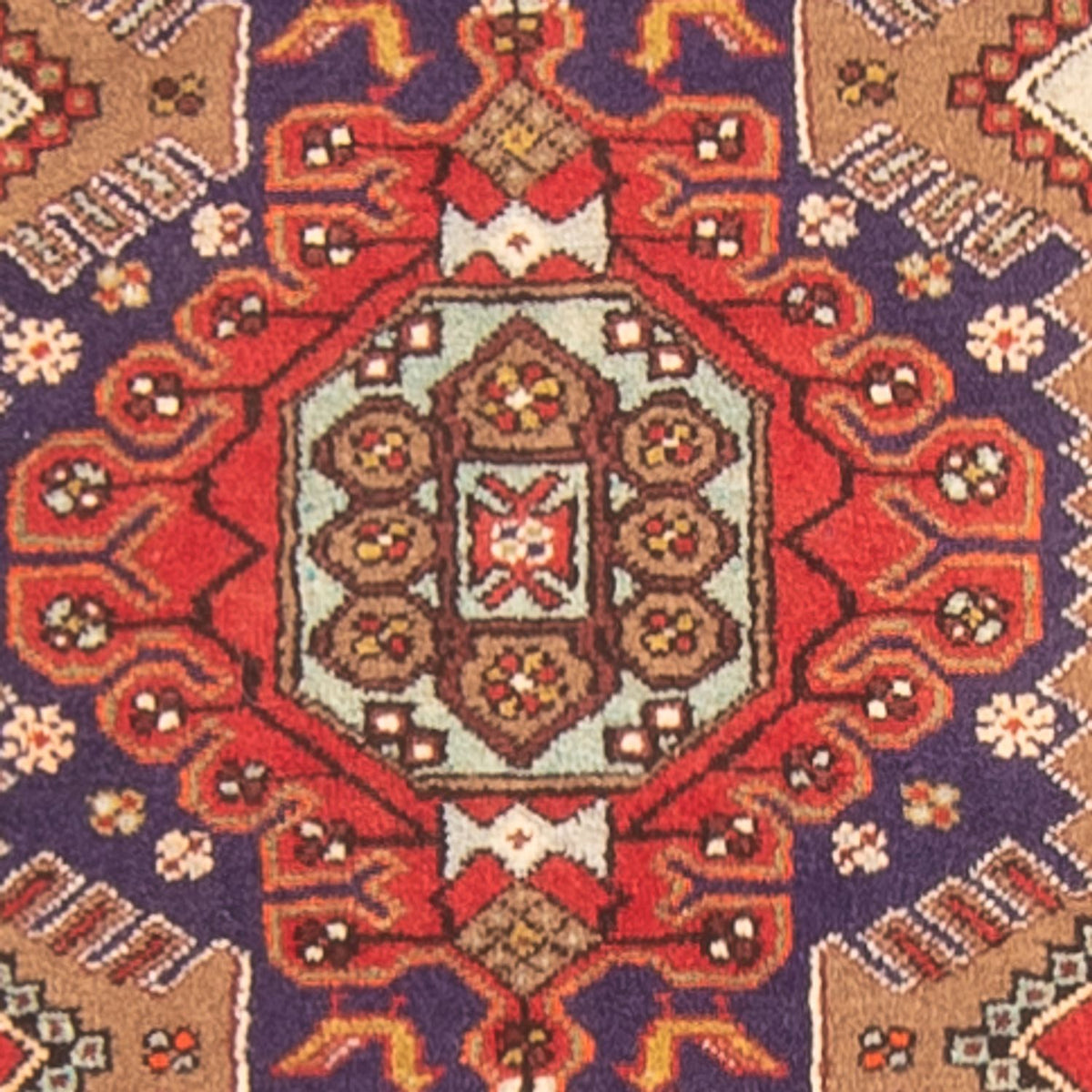 Alfombra de pasillo Alfombra persa - Nómada - 403 x 82 cm - azul oscuro