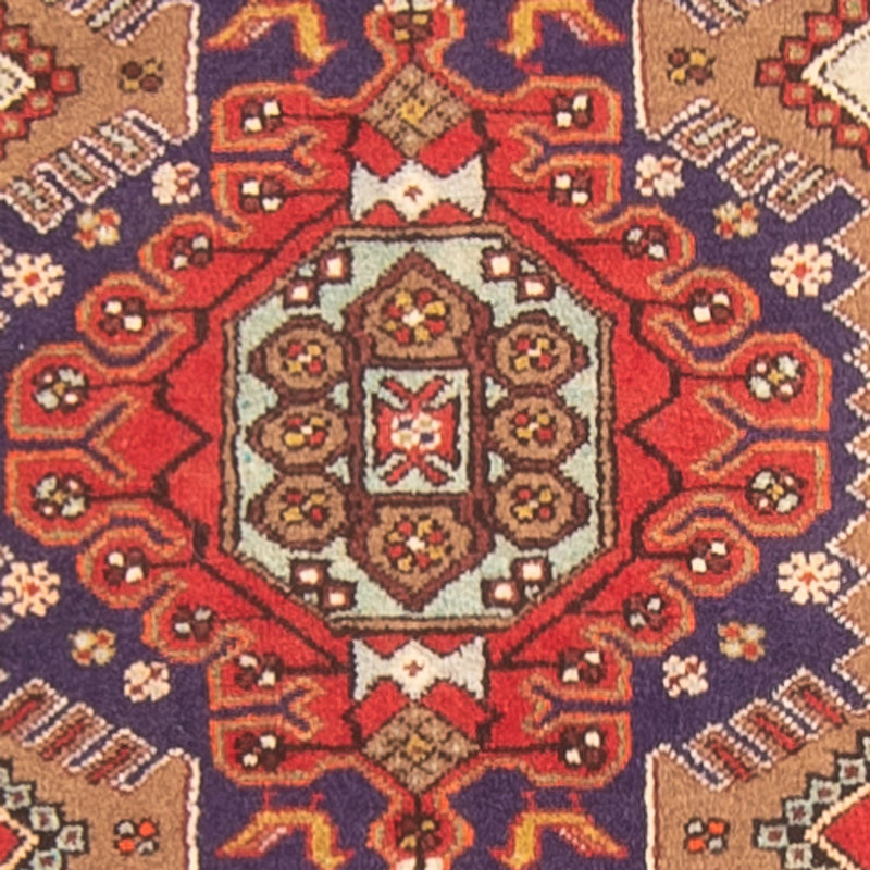 Alfombra de pasillo Alfombra persa - Nómada - 403 x 82 cm - azul oscuro