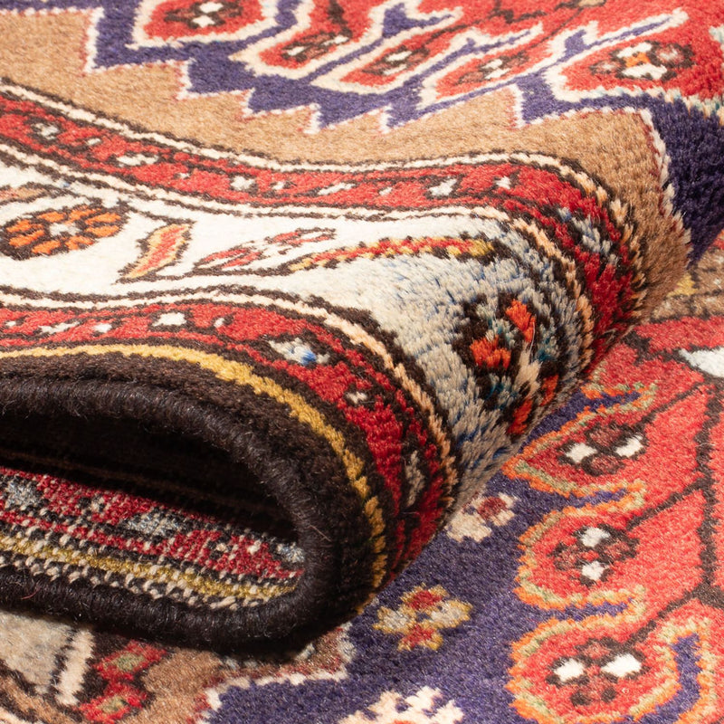 Alfombra de pasillo Alfombra persa - Nómada - 403 x 82 cm - azul oscuro