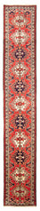 Alfombra de pasillo Alfombra persa - Nómada - 395 x 80 cm - rojo