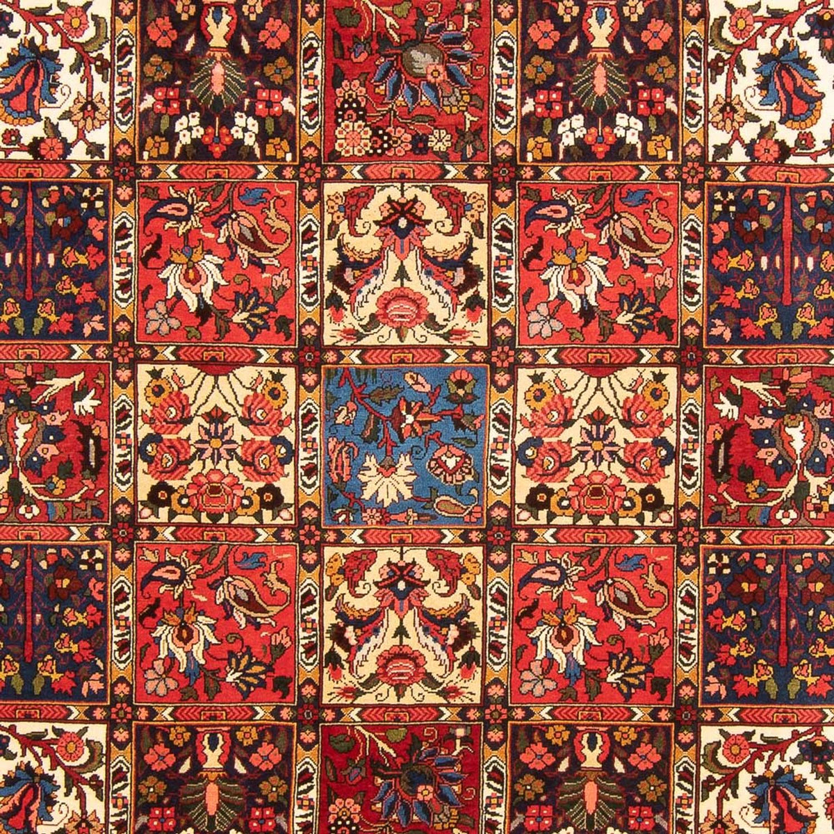 Alfombra persa - Nómada - 314 x 210 cm - rojo oscuro