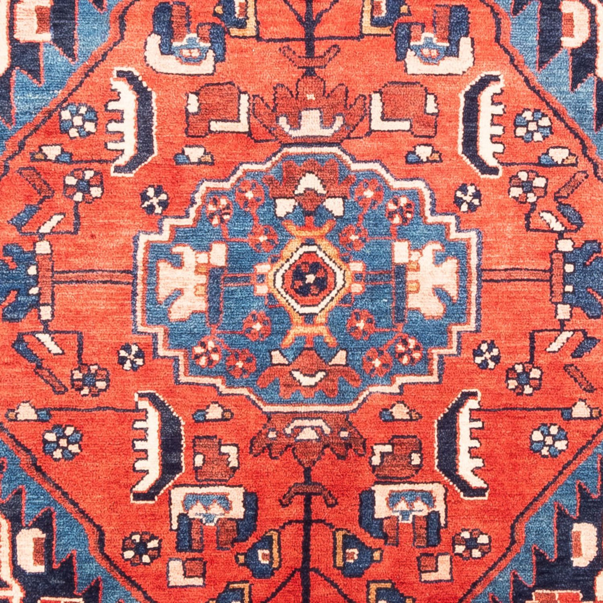 Alfombra persa - Nómada - 325 x 175 cm - azul oscuro