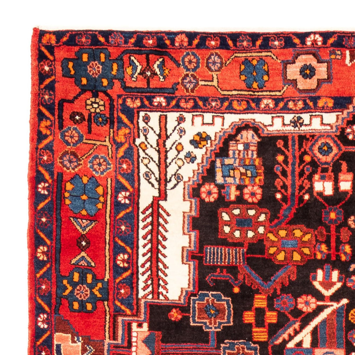 Alfombra persa - Nómada - 310 x 175 cm - rojo
