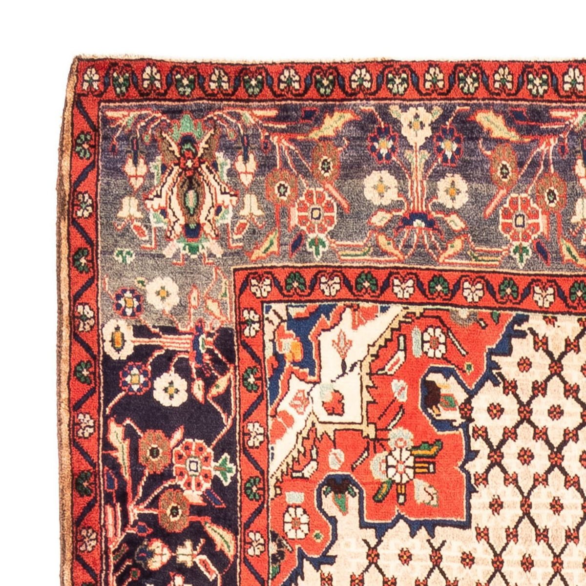 Alfombra persa - Nómada - 310 x 155 cm - rojo