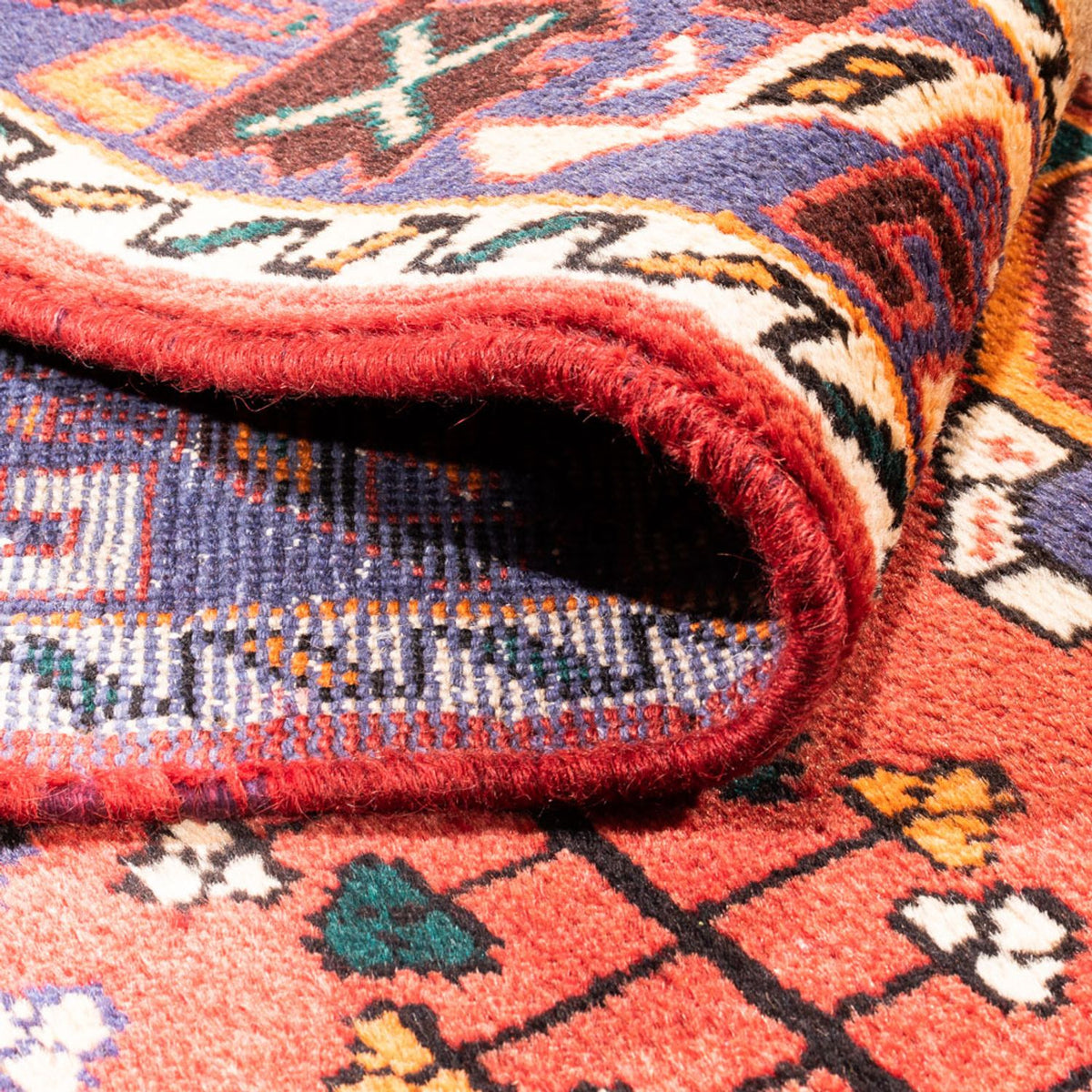 Alfombra persa - Nómada - 300 x 160 cm - rojo