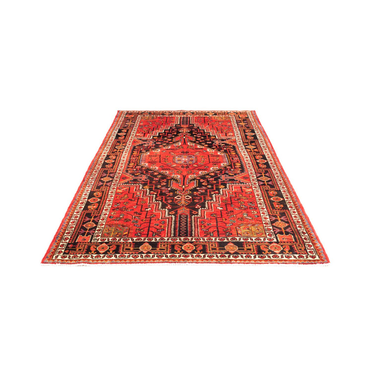 Alfombra persa - Nómada - 273 x 154 cm - azul oscuro