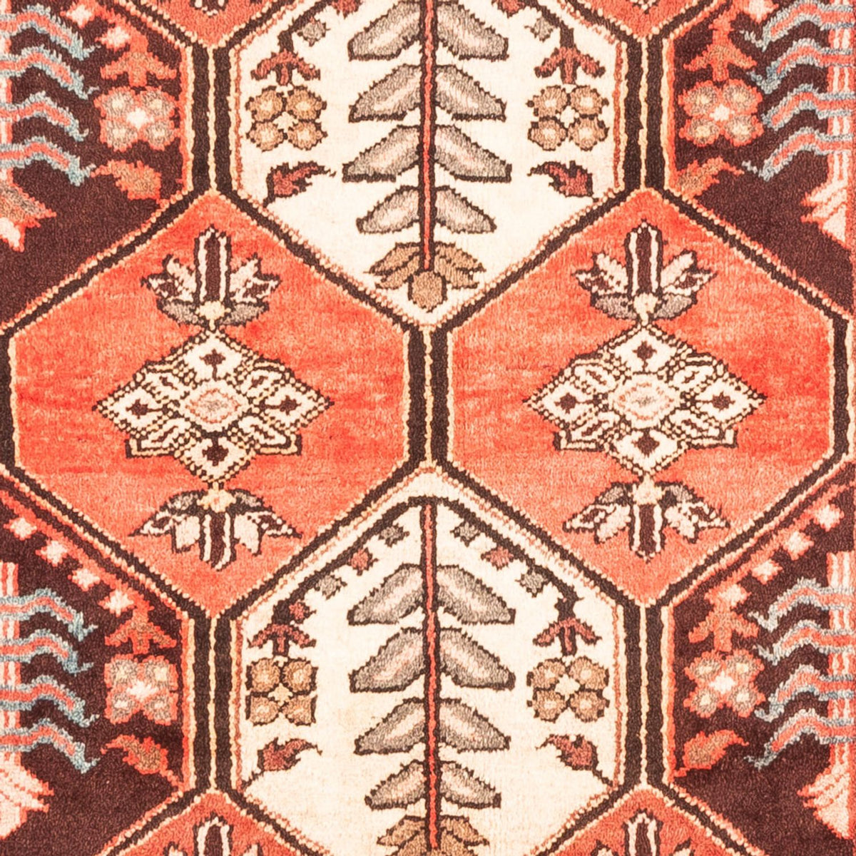 Alfombra persa - Nómada - 300 x 166 cm - rojo