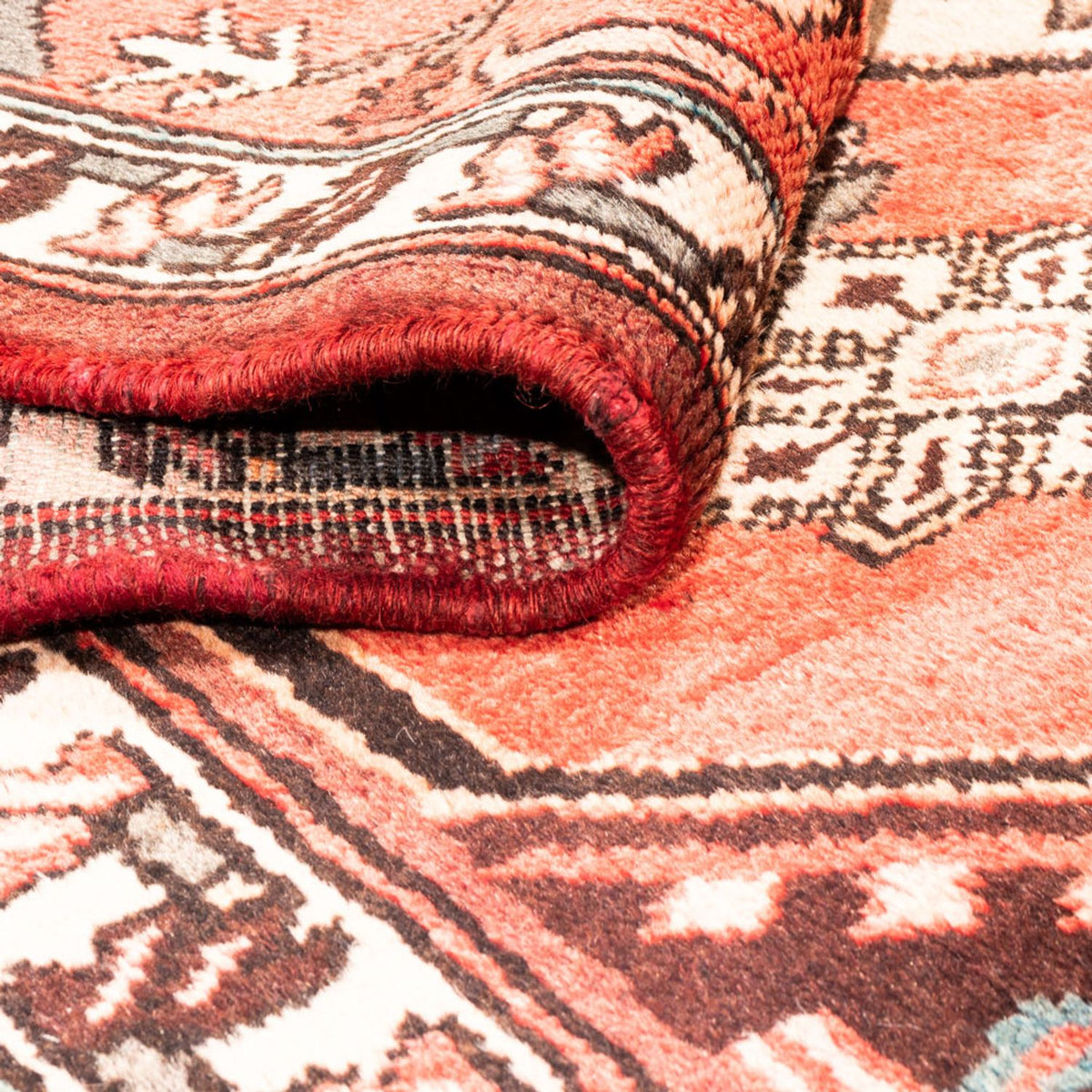 Alfombra persa - Nómada - 300 x 166 cm - rojo