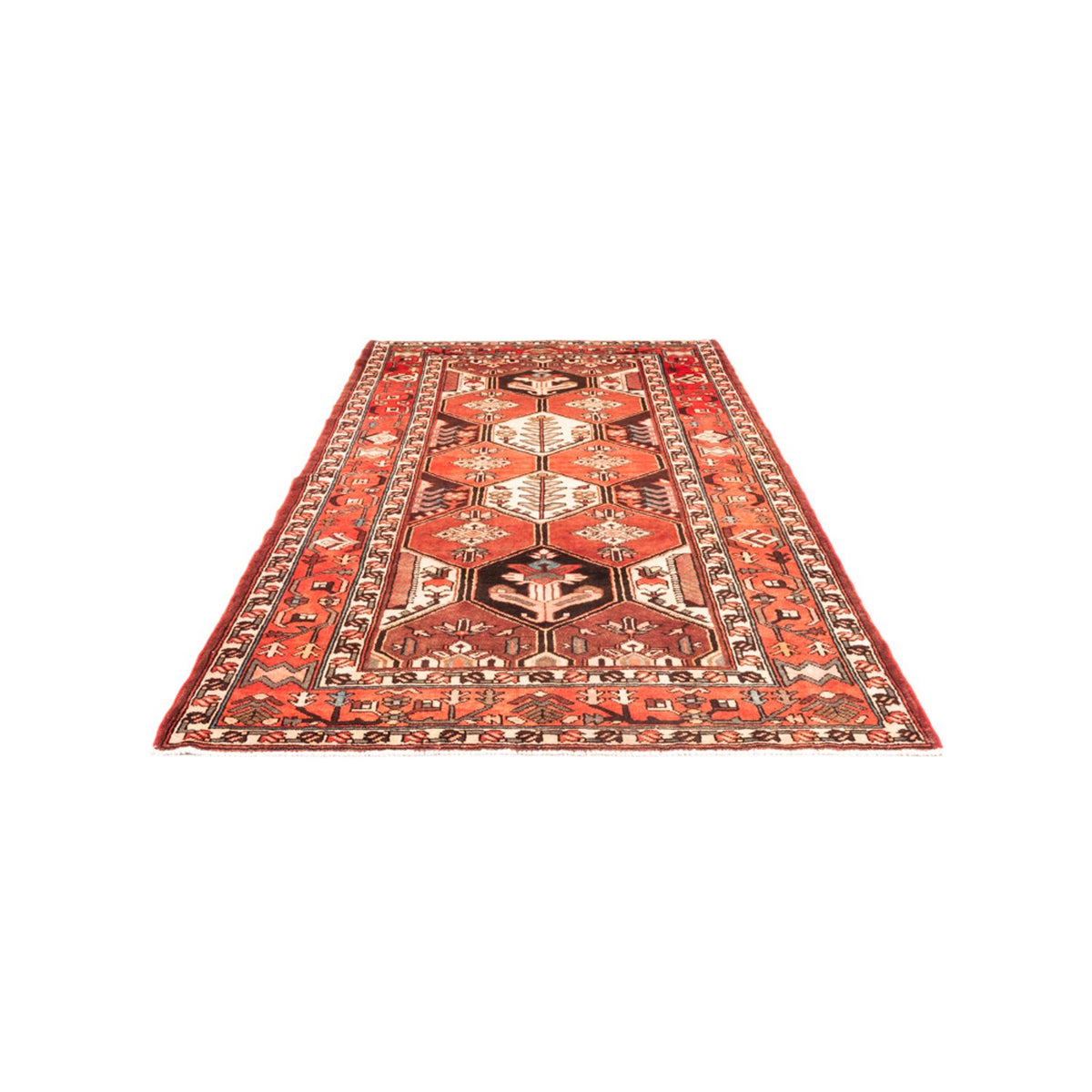 Alfombra persa - Nómada - 300 x 166 cm - rojo
