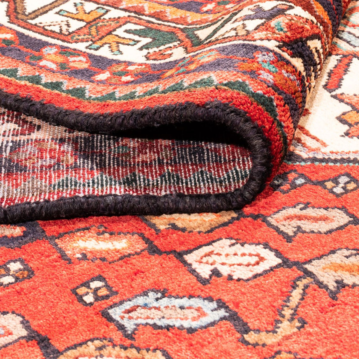 Alfombra persa - Nómada - 290 x 153 cm - rojo