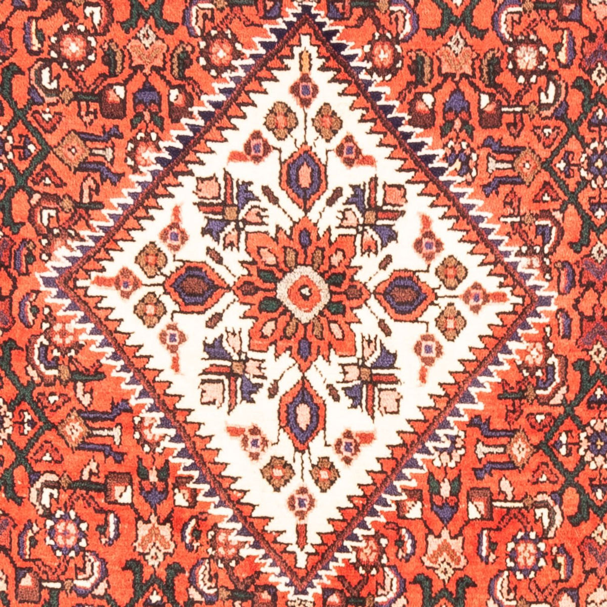 Alfombra persa - Nómada - 296 x 156 cm - rojo